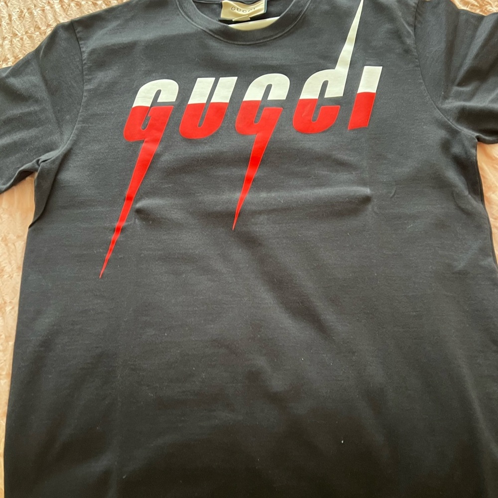 Gucci Men's Black T-Shirt